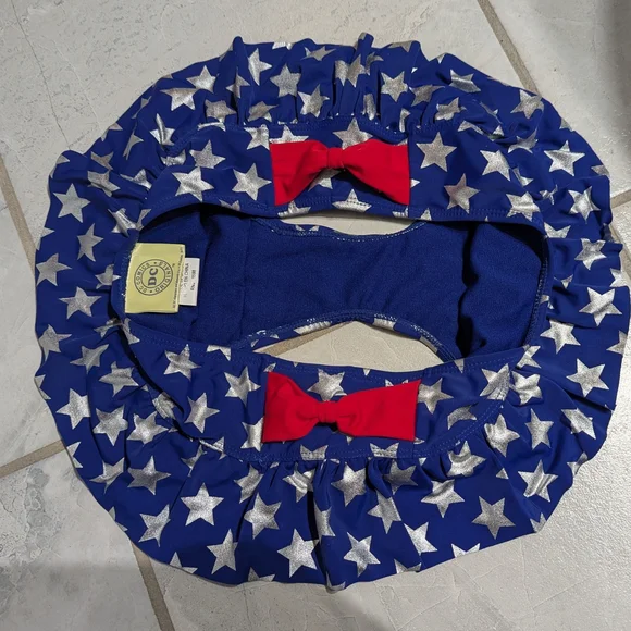 DC Comics WW Wonder Woman Stars Bathing Suit Bottoms - Picture 4 of 8